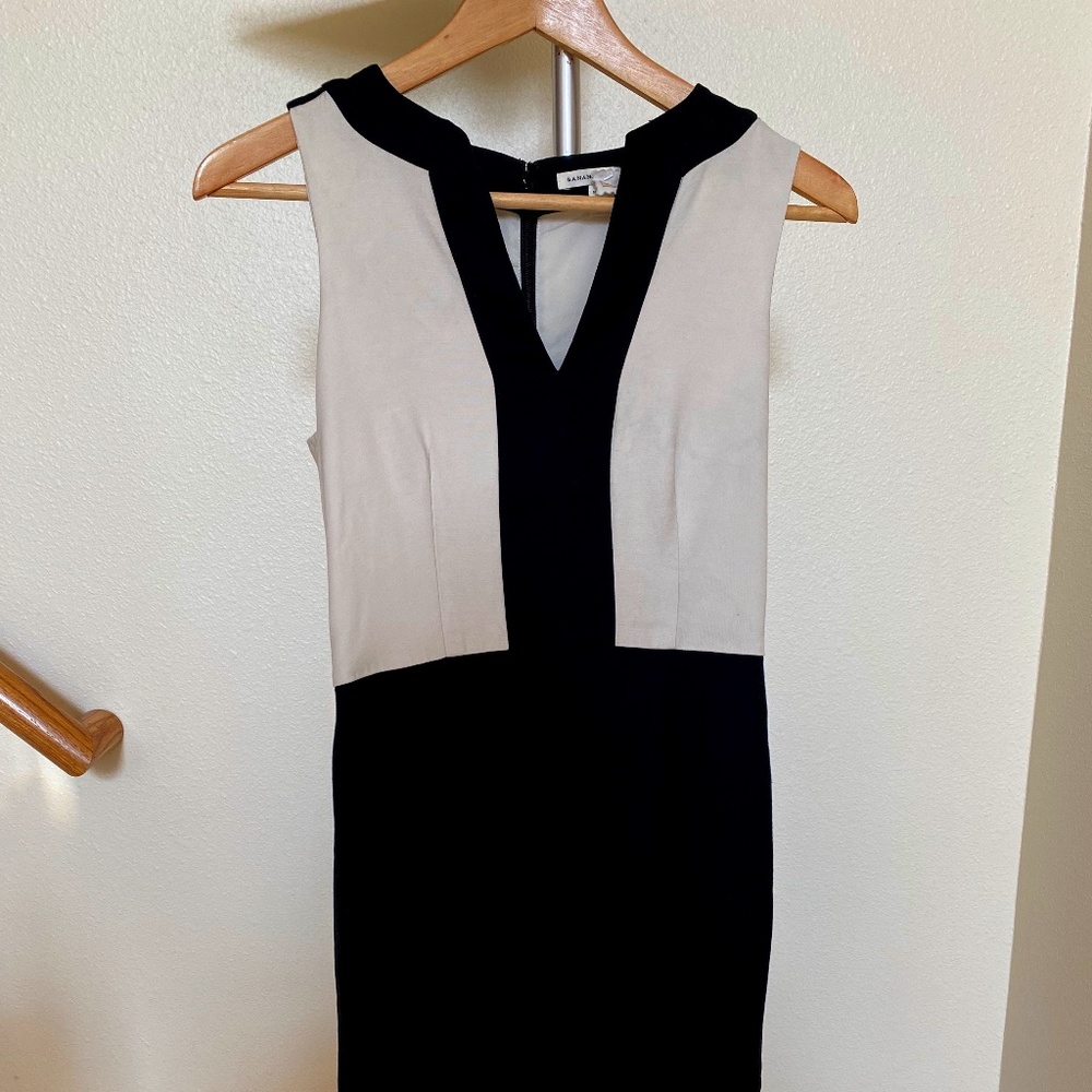Banana Republic Black & White Dress